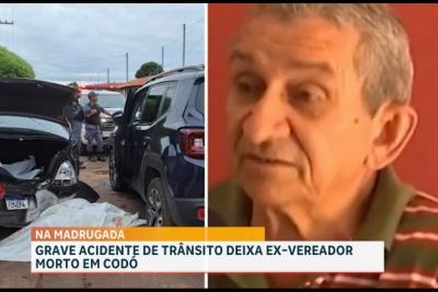 Ex-vereador morre após ser atropelado na cidade de Codó