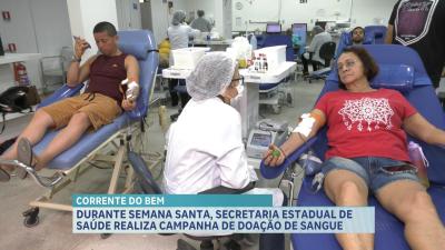 Campanha reforça estoque de sangue no Hemomar em São Luís