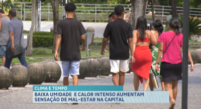 Calor intenso aumenta sensação de mal-estar em São Luís