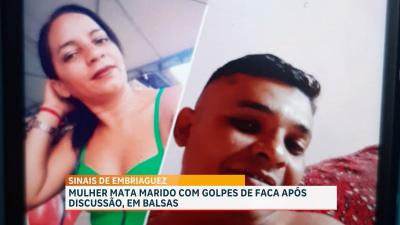 Mulher é suspeita de assassinar o próprio esposo a facadas em Balsas