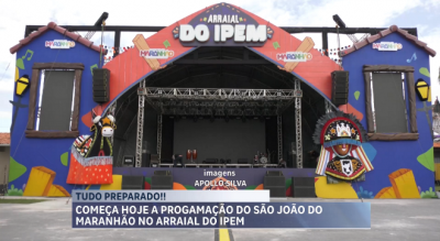 Começa o arraial do Ipem um dos mais tradicionais do período de festejos juninos