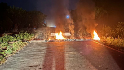 Indígenas bloqueiam rodovia em protesto contra tese jurídica 