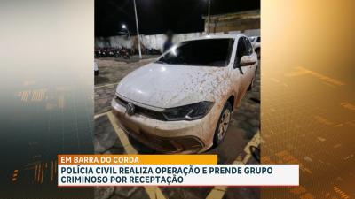 Presos suspeitos de receptação de veículos em Barra do Corda