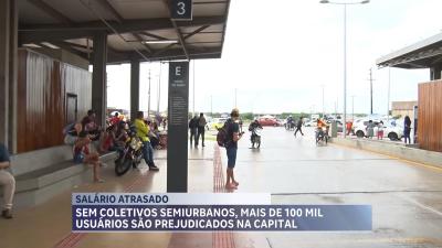 Usuários do transporte semiurbano ficam sem ônibus na região metropolitana de São Luís