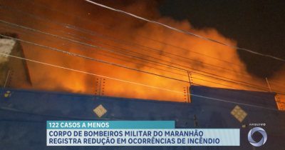 Corpo de Bombeiros Militar do Maranhão registra redução em ocorrências de incêndios