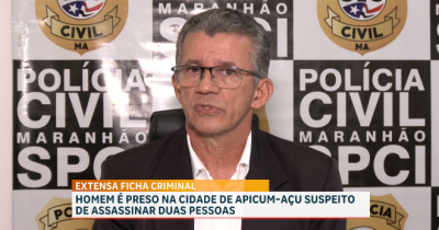 Homem é detido na cidade de Apicum-Açu suspeito de assassinato