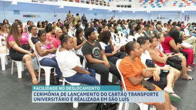  Estudantes da Grande Ilha recebem Cartão Transporte Universitário