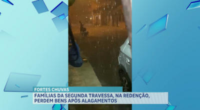 Chuva no final de semana causa alagamento no bairro redenção em São Luís