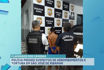 Trio é preso por suspeita de furto e tortura em São José de Ribamar