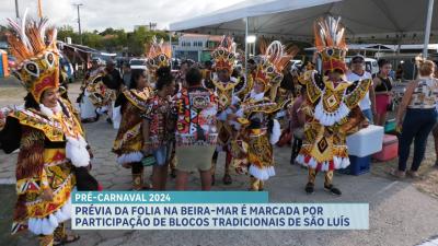 Blocos tradicionais animam pré-carnaval no circuito Beira-Mar