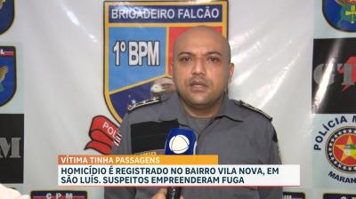 Polícia busca suspeitos de homicídio no bairro Vila Nova, em São Luís