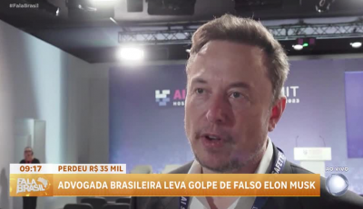 Advogada brasileira é enganada por falso Elon Musk nas redes sociais e perde R$ 35 mil