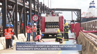 Porto do Itaqui realiza exercício simulado de emergência