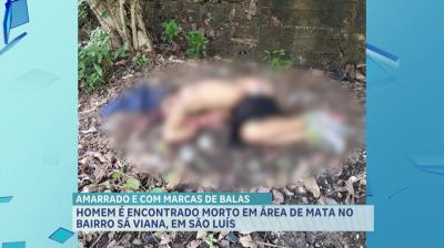 Polícia investiga assassinato de homem no bairro Sá Viana