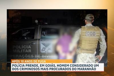 Preso em Goiás um dos criminosos mais procurados do Maranhão