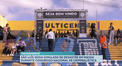 São Luís sedia simulado de desastres em massa durante congresso