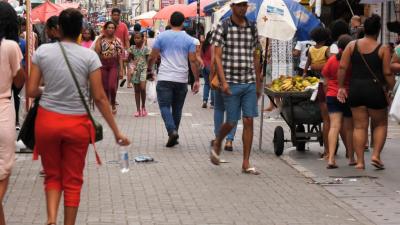 Paralisação dos rodoviários em São Luís afeta vendas na Rua Grande