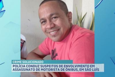 Polícia conduz suspeitos de envolvimento na morte de motorista em São Luís