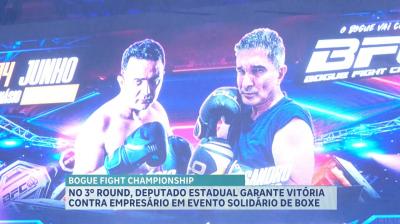Deputado Estadual e empresário se enfrentam em luta de Boxe em São Luís