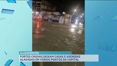 Chuvas causam alagamentos em São Luís no último domingo (16)