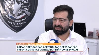 Polícia Civil conduz suspeitos de tráfico de drogas em São Luís e Imperatriz