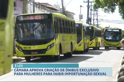Lei prevê ônibus para uso exclusivo das mulheres em São Luís