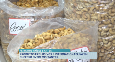 Feira dos países reúne visitantes em shopping de são Luís 