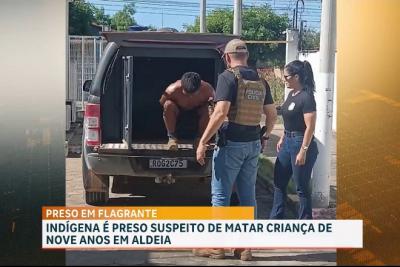Preso indígena suspeito de assassinar sobrinho de 9 anos no interior do Maranhão