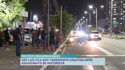 Sem ônibus, usuários buscam transporte alternativo, em São Luís