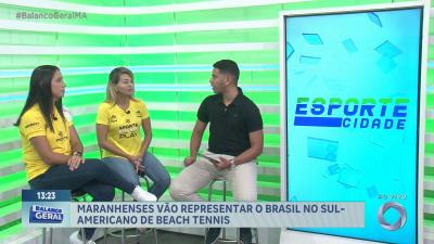Maranhenses vão representar o Brasil no Sul-Americano Beach Tennis