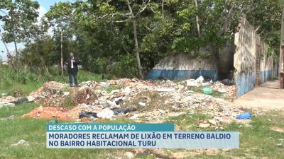 Moradores reclamam de descarte irregular de lixo no Habitacional Turu
