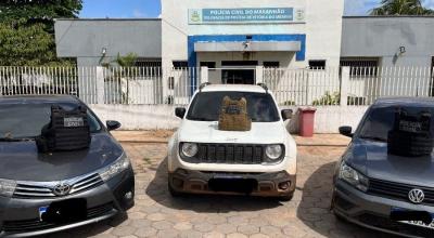 Polícia Civil recupera veículos com sinais de adulteração no interior do Maranhão