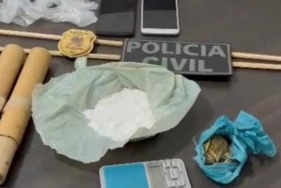 Presa dupla suspeita de tráfico de drogas em Miranda do Norte