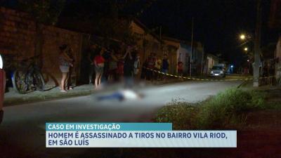 Homem é assassinado a tiros na Vila Riod, em São Luís