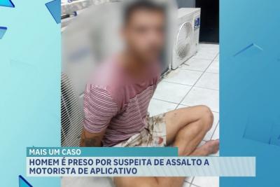 Suspeito de assalto a motorista de aplicativo é preso no Centro Histórico