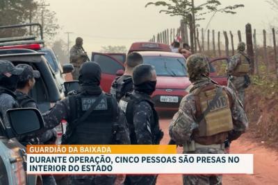 Operação Guardião Prende Suspeitos e Apreende Armas na Baixada Maranhense