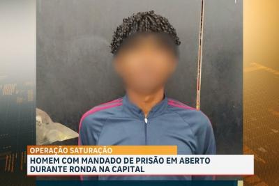 Homem com mandado de prisão em aberto é preso no bairro Alemanha