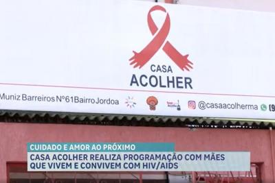 Casa Acolher realiza programação com mães que vivem e convivem com HIV/AIDS