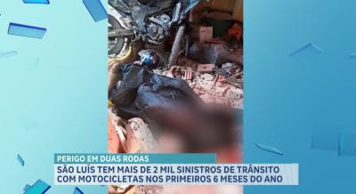 Mais de 2 mil acidentes fatais envolvendo motociclistas foram registrados na Grande Ilha
