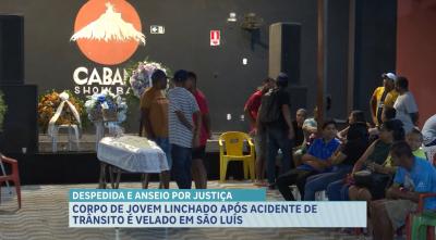 Corpo de homem vítima de agressões durante sinistro de trânsito é velado em SL