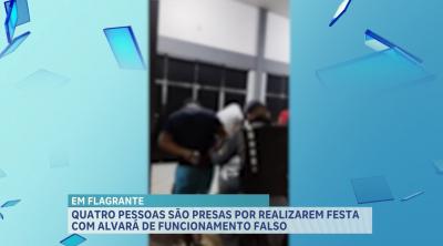 Polícia Militar apreende documento falso durante fiscalização de festa na Vila Sarney, em São Luís