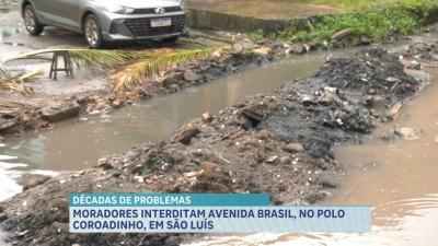 Moradores do Coroadinho cobram melhorias na Avenida Brasil