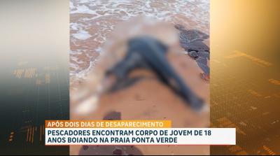 Corpo de jovem é encontrado na Praia de Ponta Verde, na Grande Ilha