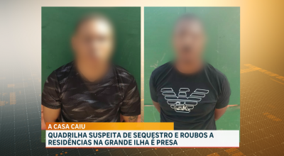 Suspeitos de roubo a residência são presos na Grande Ilha