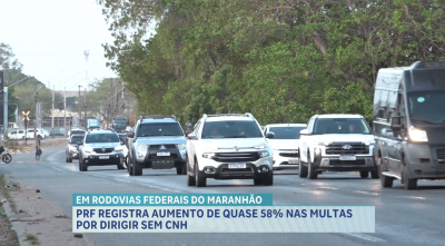 PRF registra aumento de quase 58% nas multas por dirigir sem CNH