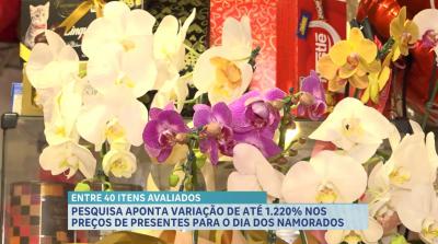 Presentes para o Dia dos Namorados podem variar mais de 1200%