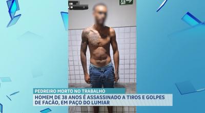 Preso suspeito de envolvimento na morte de pedreiro a tiros na Grande Ilha