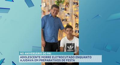 Jovem morre eletrocutado durante preparativos de festa para o pai, em Açailândia
