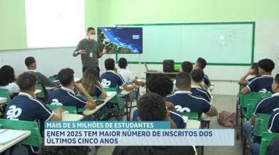 Enem 2025 tem 5,5 milhões de candidatos inscritos