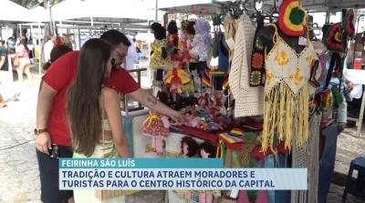 Feirinha São Luís atrai turistas, moradores e fomenta a economia criativa da capital